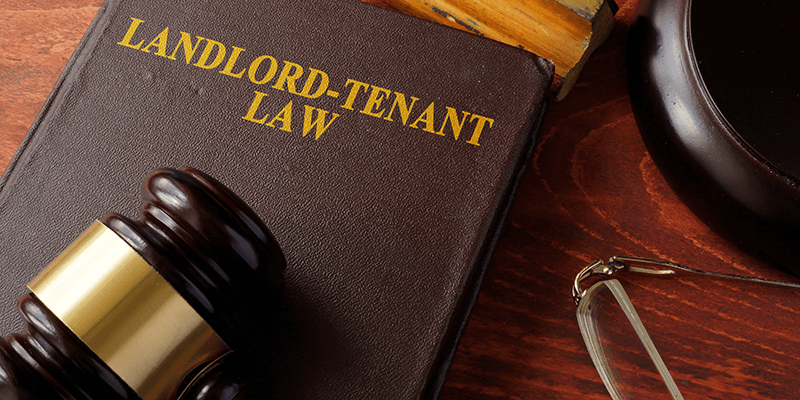 Book with landlord and tenant law